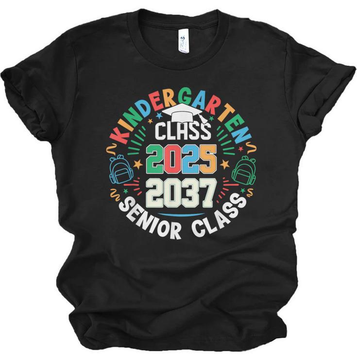 Kindergarten Graduation Class Of 2025 Senior 2037 Class Unisex Jersey T-Shirt