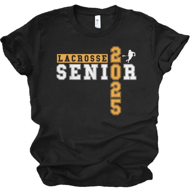 Lacrosse Senior Night Lacrosse Senior 2025 Graduation 8 Unisex Jersey T-Shirt
