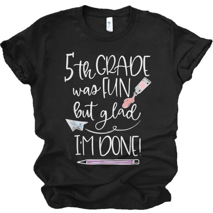 Last Day Of School 5th Grade 2018 Graduation Shirt Tee Unisex Jersey T-Shirt