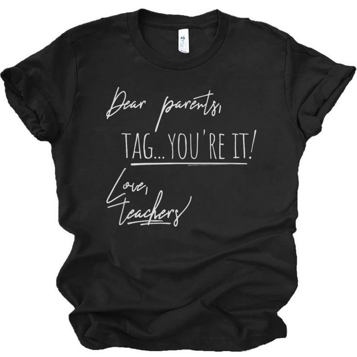 Last Day Of School Shirt For Teachers Graduation Unisex Jersey T-Shirt