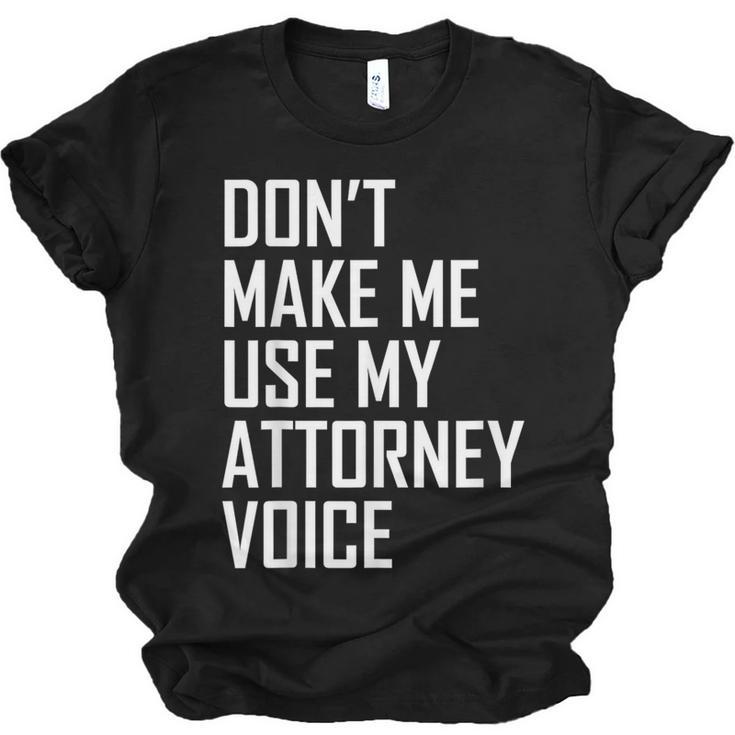 Lawyer Law School Graduation Attorney Men Women Unisex Jersey T-Shirt