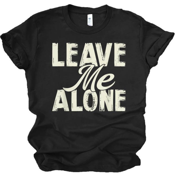 Leave Me Alone I Introvert Unisex Jersey T-Shirt