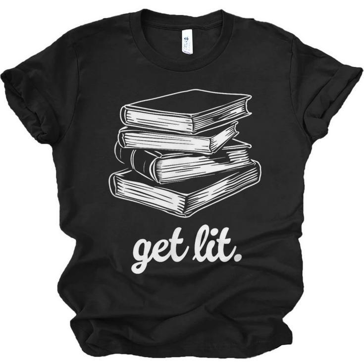 Get Lit Books Unisex Jersey T-Shirt