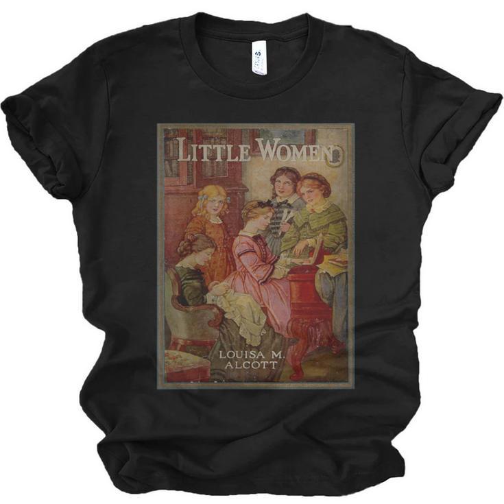 Little Women Book Cover Unisex Jersey T-Shirt