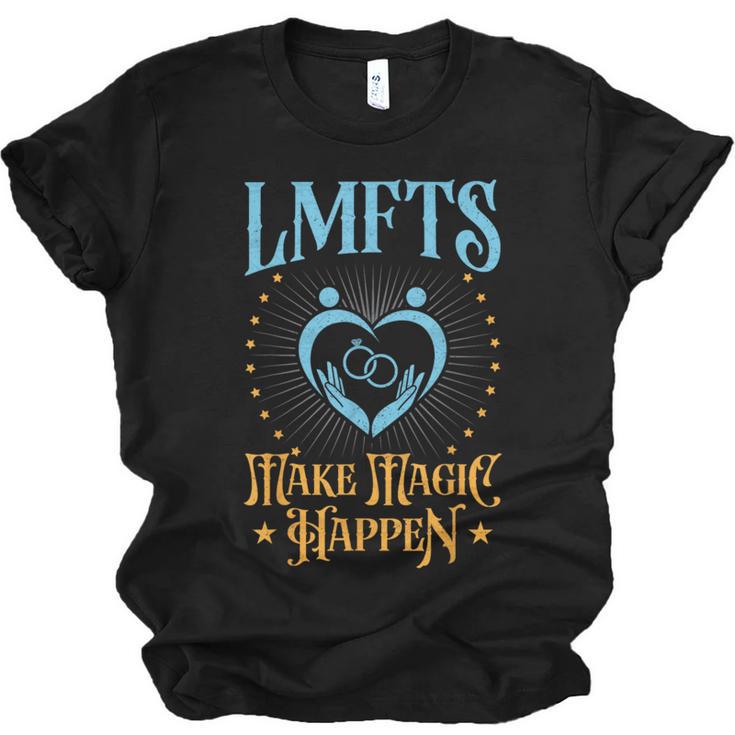 LMFT Graduation Licensed Marriage And Family Therapist LMFT Unisex Jersey T-Shirt