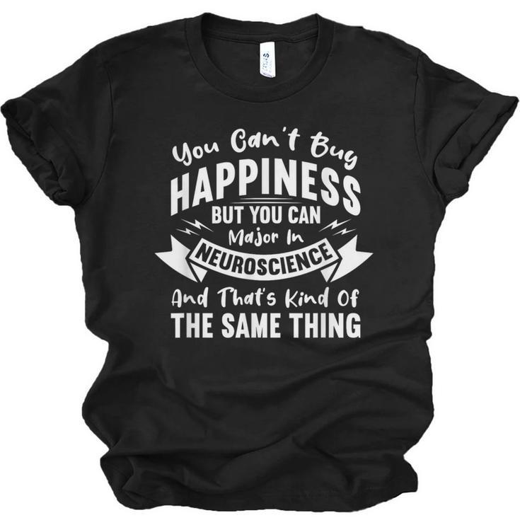 Major In Neuroscience Student Teacher Graduation Unisex Jersey T-Shirt