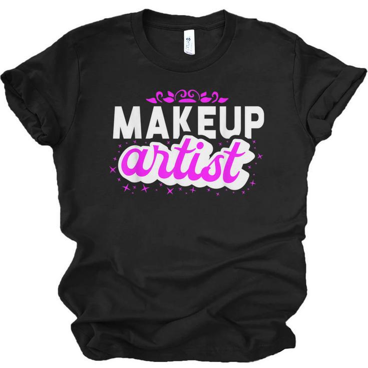 Makeup Artist Beauty Cosmetologist Graduation T-Shirt Unisex Jersey T-Shirt