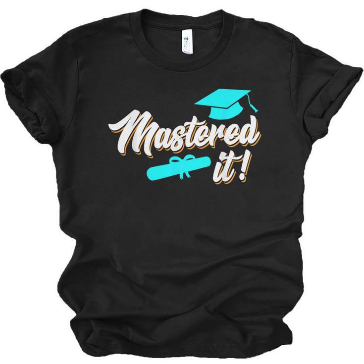 Mastered It Master Graduation Man Master 2026 Unisex Jersey T-Shirt