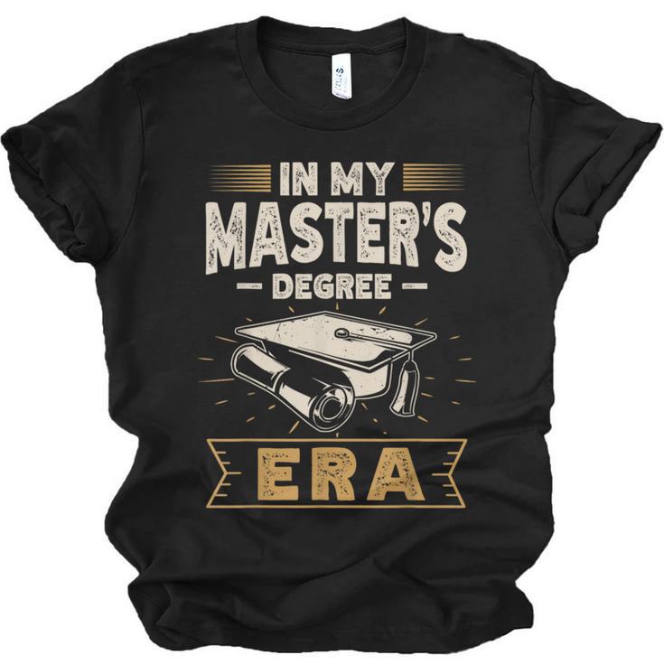 Master’s Degree Era MBA Masters Degree Graduation Unisex Jersey T-Shirt