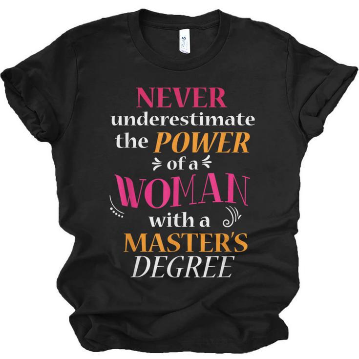 Masters Degree Graduation MPH Social Work Unisex Jersey T-Shirt