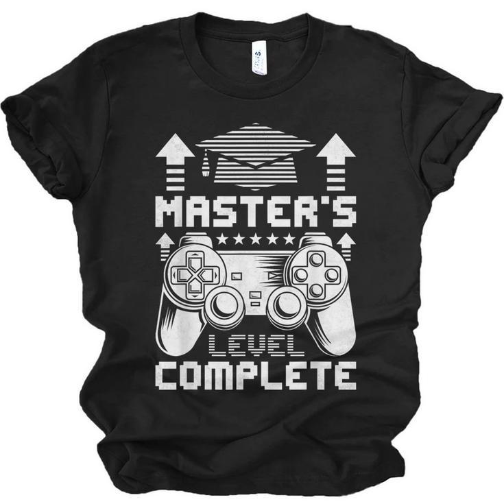Master's Level Complete College Graduation Unisex Jersey T-Shirt