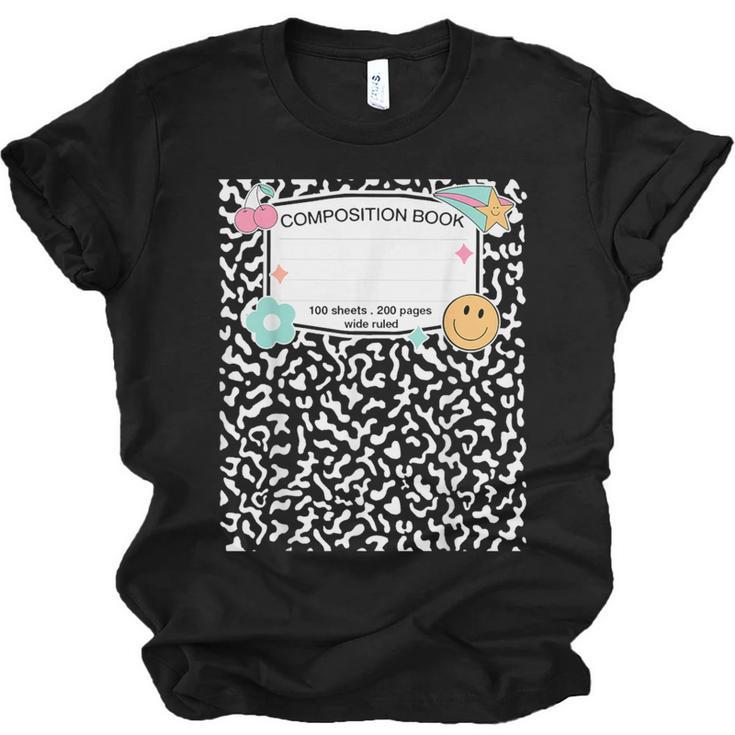 Matching Group Halloween Teacher Composition Book Notebook Unisex Jersey T-Shirt
