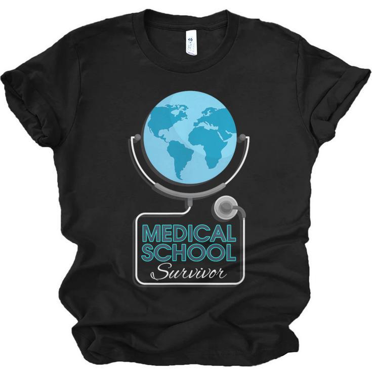 Medical School Survivor Med Graduation Unisex Jersey T-Shirt