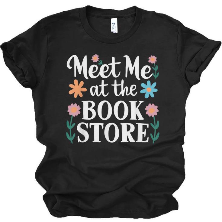Meet Me At The Book Store Unisex Jersey T-Shirt