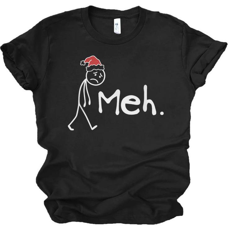 Meh Christmas Introvert Unisex Jersey T-Shirt