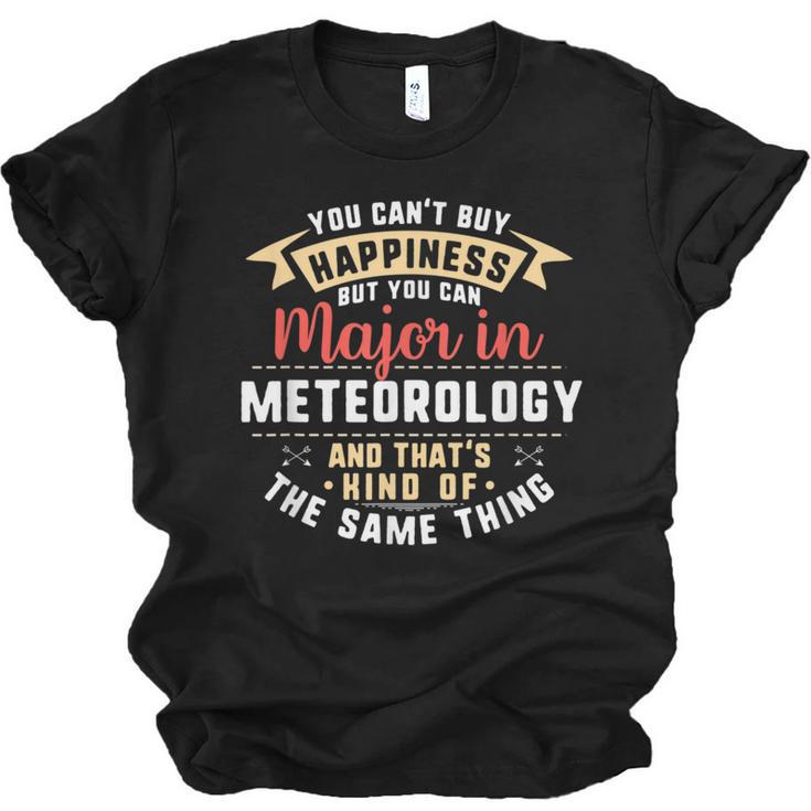 Meteorology Major Student Shirt Graduation Unisex Jersey T-Shirt