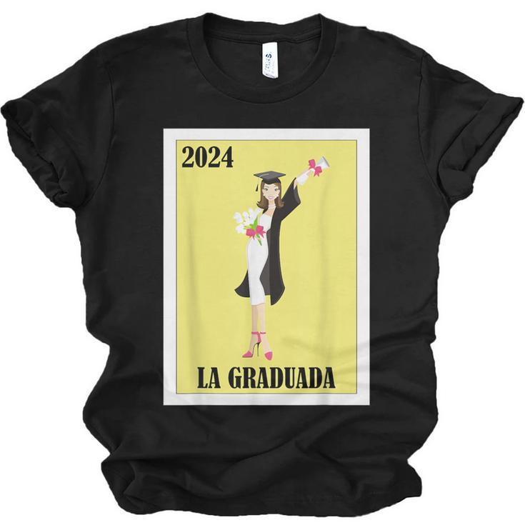 Mexican For Graduation La Graduada 2024 Unisex Jersey T-Shirt