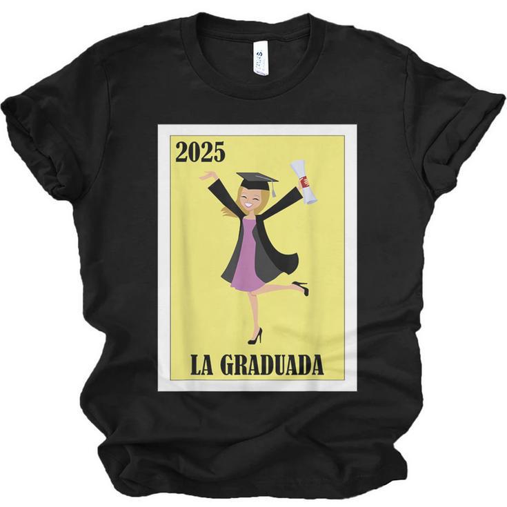 Mexican For Graduation La Graduada 2025 Unisex Jersey T-Shirt