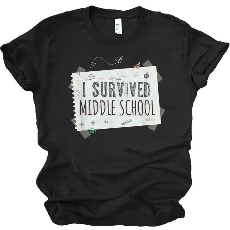 Middle School Graduation Shirts Graduate Grad Unisex Jersey T-Shirt