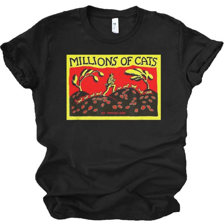 Millions Of Cats Book Cover Unisex Jersey T-Shirt