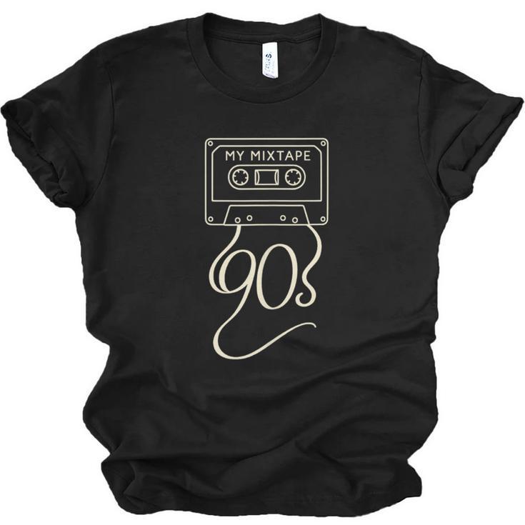 My Mixtape 90s – Retro Cassette Tape Nostalgia Unisex Jersey T-Shirt