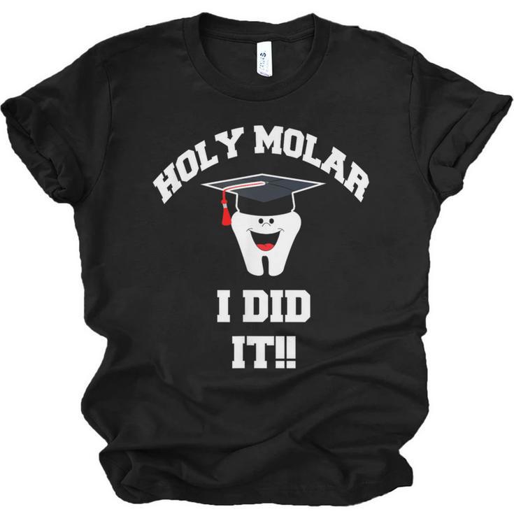 Molar Dentist Dental Hygienist Graduation Shirt Unisex Jersey T-Shirt