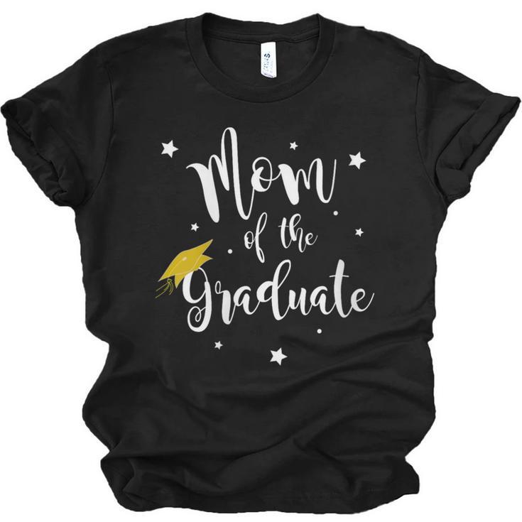 Mom Of The Graduate Mother Of Grad Mama Of Senior Graduation Unisex Jersey T-Shirt