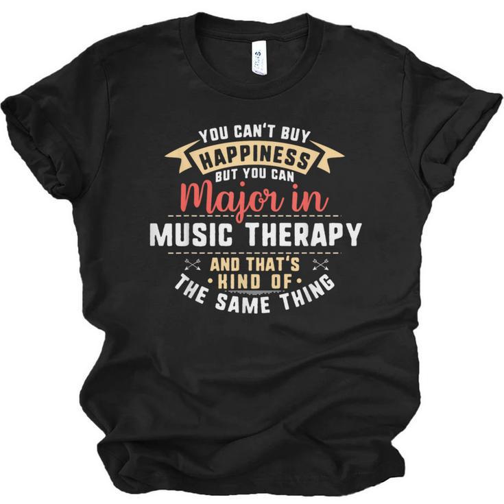 Music Therapy Major Student Shirt Graduation Unisex Jersey T-Shirt