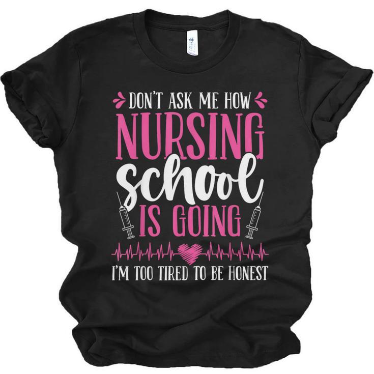 Nursing School Graduate Nurse Graduation Party Unisex Jersey T-Shirt