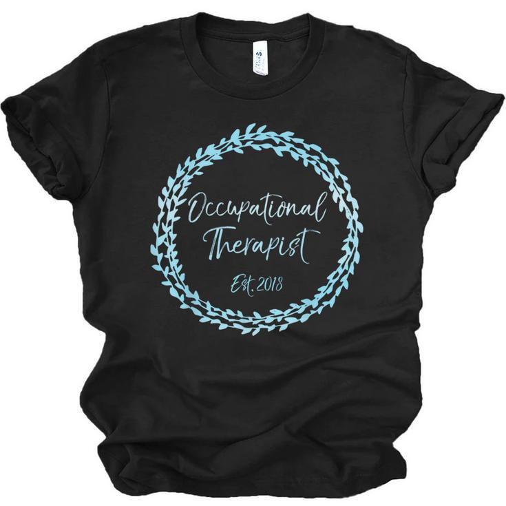 Occupational Therapy Grad School Graduation Therapist Unisex Jersey T-Shirt