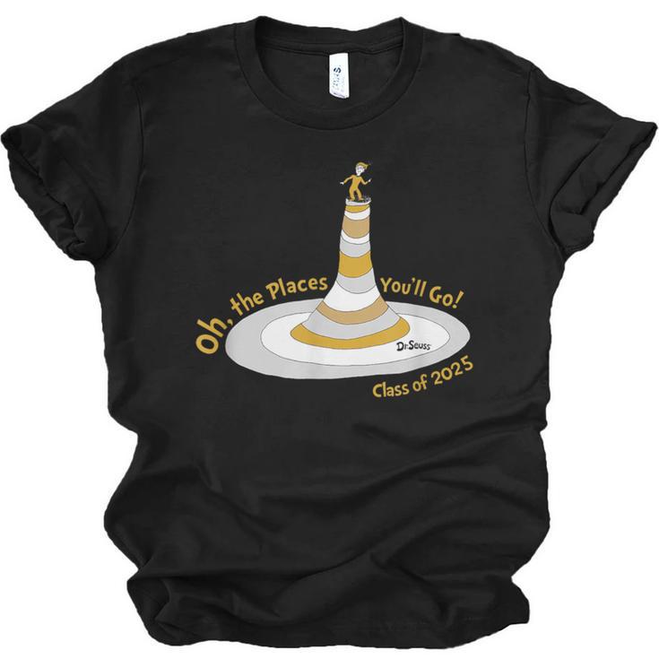 Oh The Places You’Ll Go 2025 Graduation Unisex Jersey T-Shirt