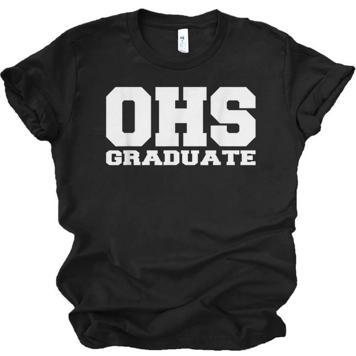 OHS High School Graduation Party Rival Game OHS Reunion Unisex Jersey T-Shirt
