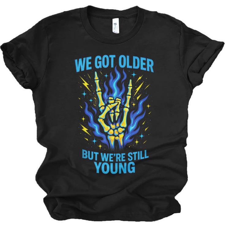 We Got Older Emo Punk Rock Nostalgia Unisex Jersey T-Shirt