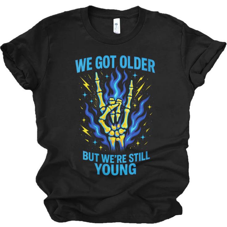 We Got Older Emo Punk Rock Nostalgia Unisex Jersey T-Shirt