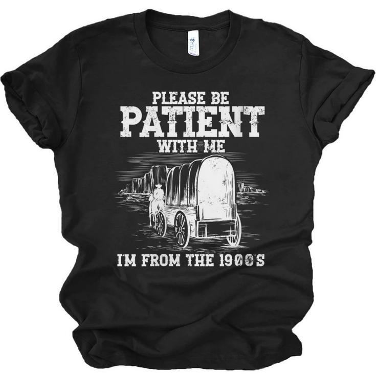 Patient With Me I'm From The 1900s Oregon Vintage Unisex Jersey T-Shirt