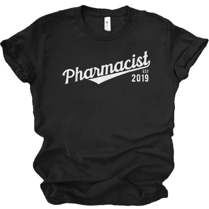 Pharmacist 2019 Pharmacy Pharmd Student Graduation Unisex Jersey T-Shirt