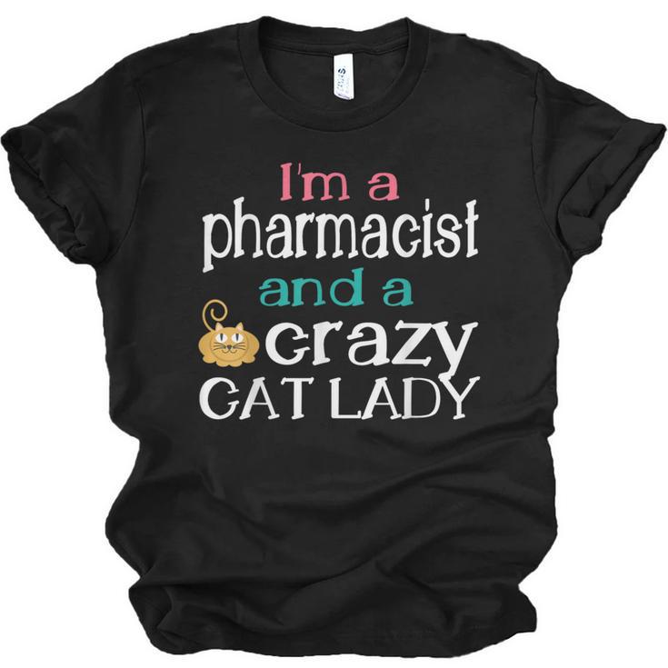 Pharmacist Cat Lady PharmD Women Graduation Unisex Jersey T-Shirt
