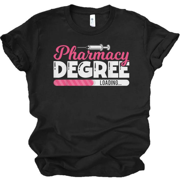 Pharmacy Degree Loading Future Pharmacist Graduation Unisex Jersey T-Shirt