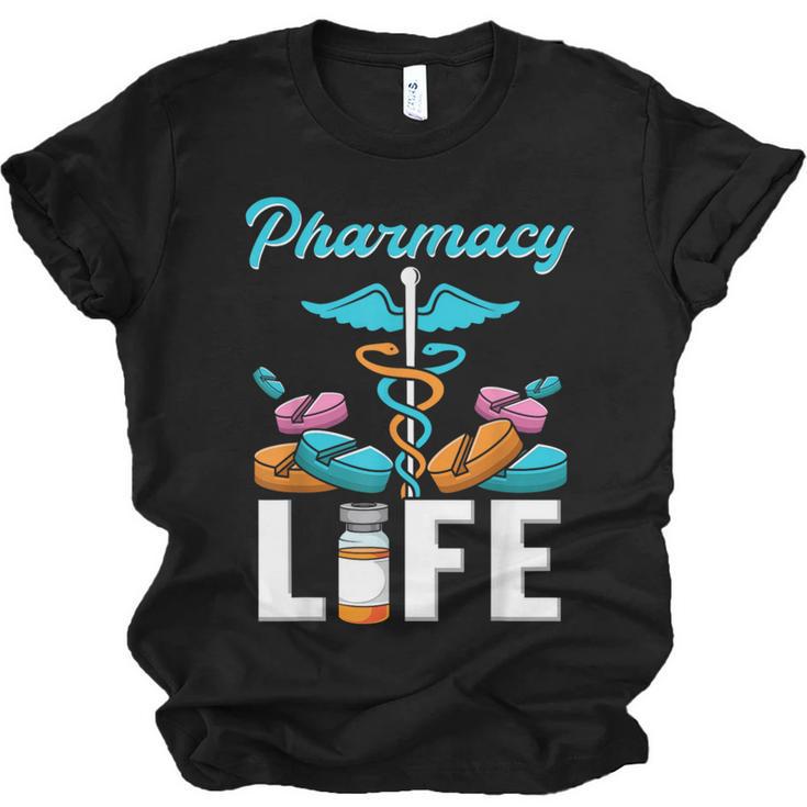 Pharmacy Life Pharmacist Chemist Student PharmD Graduation Unisex Jersey T-Shirt