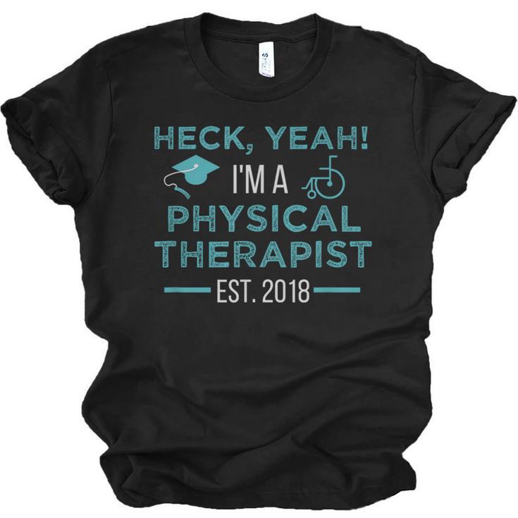 Physical Therapy Graduation Shirt PT Student DPT Grad Unisex Jersey T-Shirt