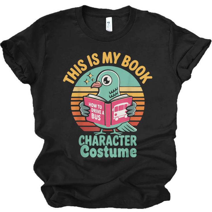 Pigeon Book Character Costume For Reading Day Unisex Jersey T-Shirt