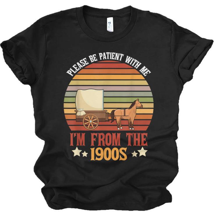 Please Be Patient With Me I'm From The 1900s Cool Dad Unisex Jersey T-Shirt
