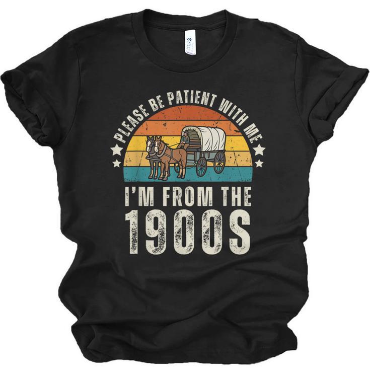Please Be Patient With Me I'm From The 1900s Father's Day Unisex Jersey T-Shirt