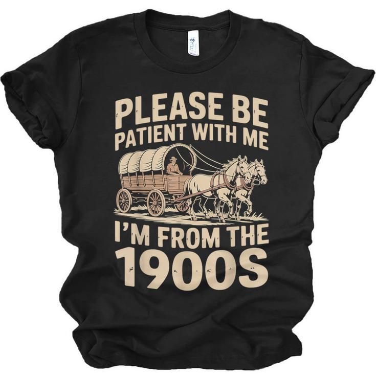 Please Be Patient With My I'm From The 1900s Retired Unisex Jersey T-Shirt