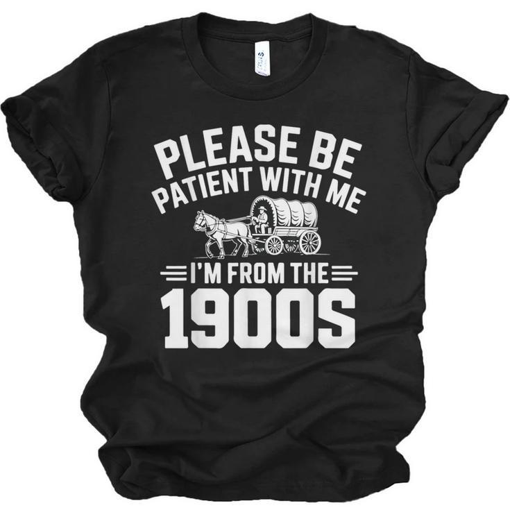 Please Be Patient With My I'm From The 1900s Retirement Unisex Jersey T-Shirt
