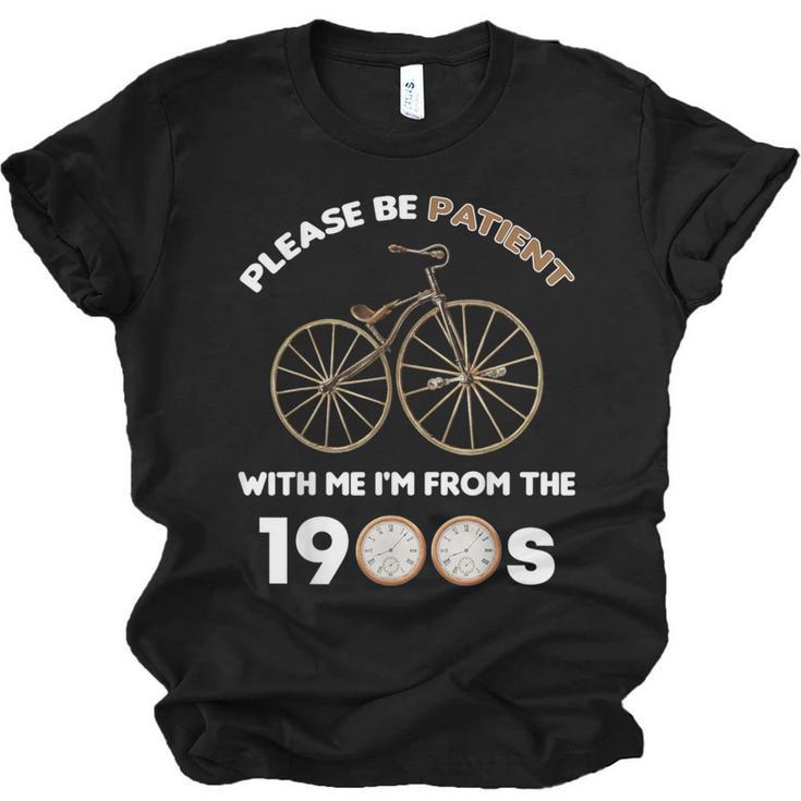 Please Be Patient With Me I'm From The 1900s Vantage Unisex Jersey T-Shirt