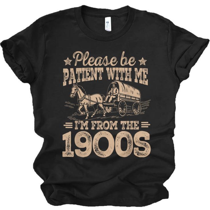 Please Be Patient I'm From The 1900s Vintage Tee Unisex Jersey T-Shirt