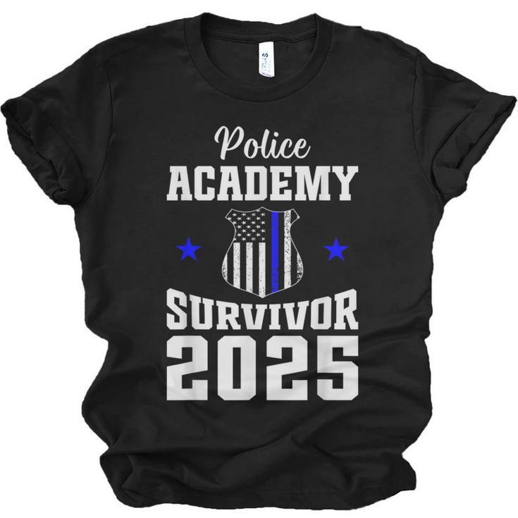 Police Academy Survivor 2025 Graduation Police School Unisex Jersey T-Shirt