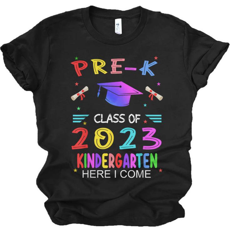 Pre-k Graduation Pre Kindergarten Class Of 2023 Boys Girls Unisex Jersey T-Shirt