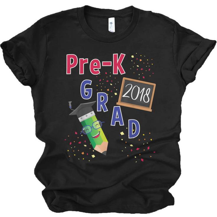 Pre Kindergarten Graduation 2018 Fun Graduate Shirt For Kids Unisex Jersey T-Shirt